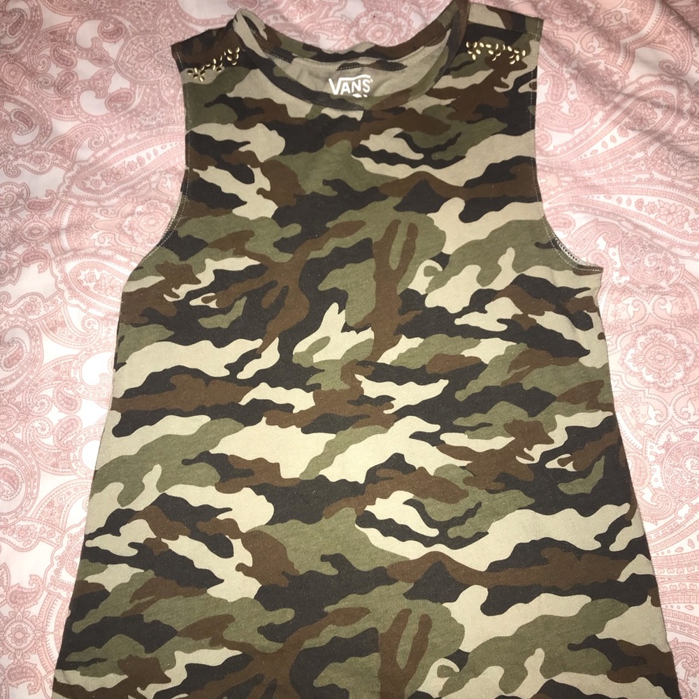 Camouflage Tank Top